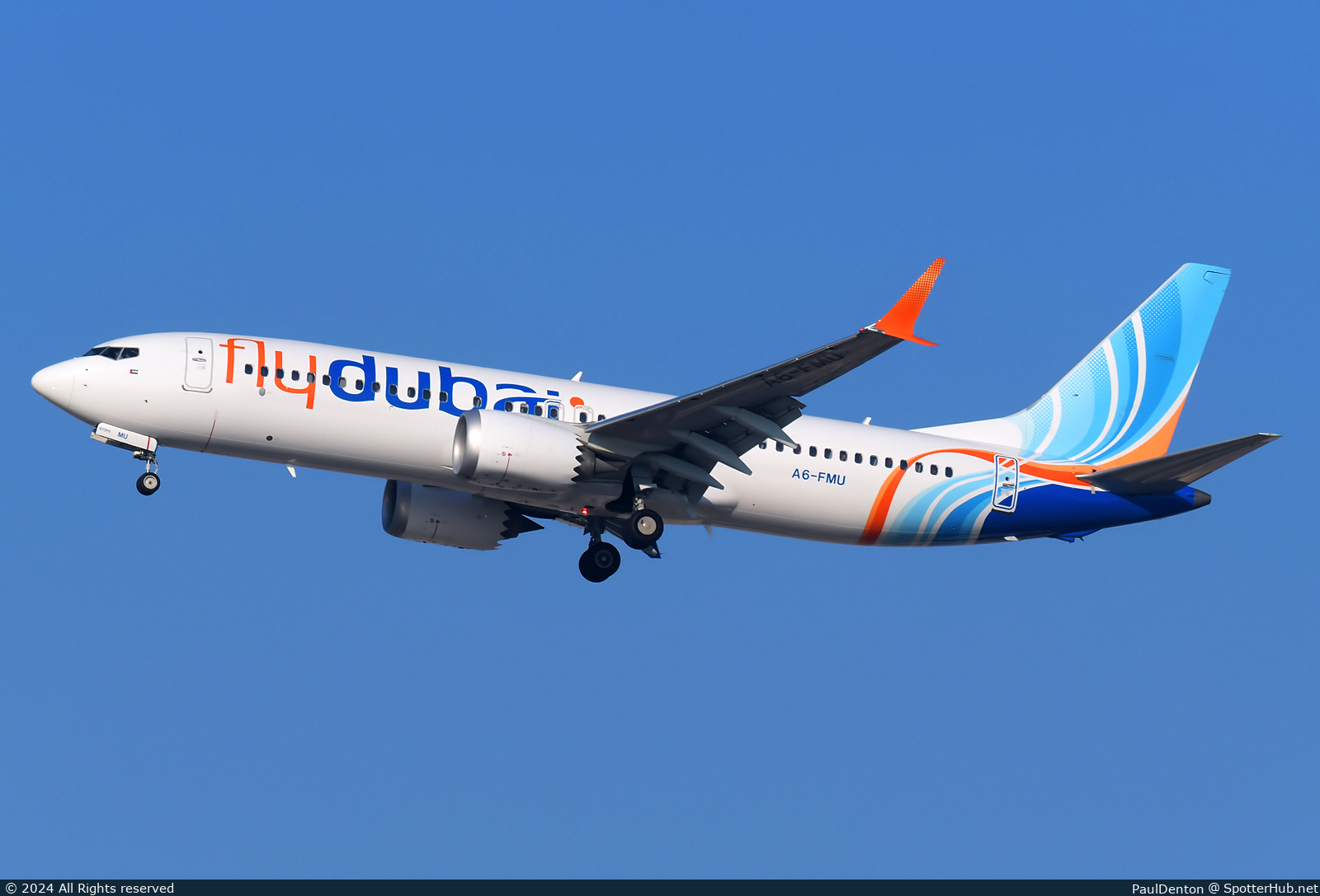 Photo of A6-FMU - Boeing 737 MAX 8 operated by flydubai