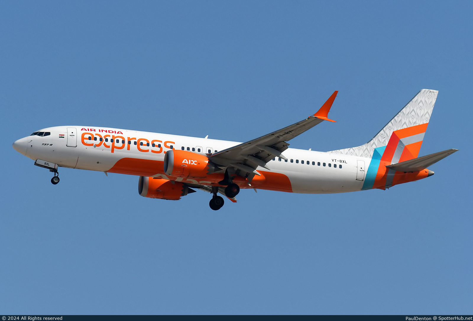 Photo of VT-BXL - Boeing 737 MAX 8 operated by Air India Express