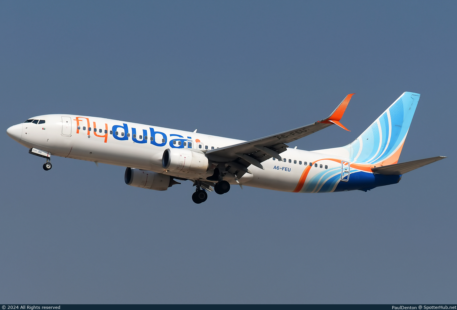 Photo of A6-FEU - Boeing 737-8KN operated by flydubai