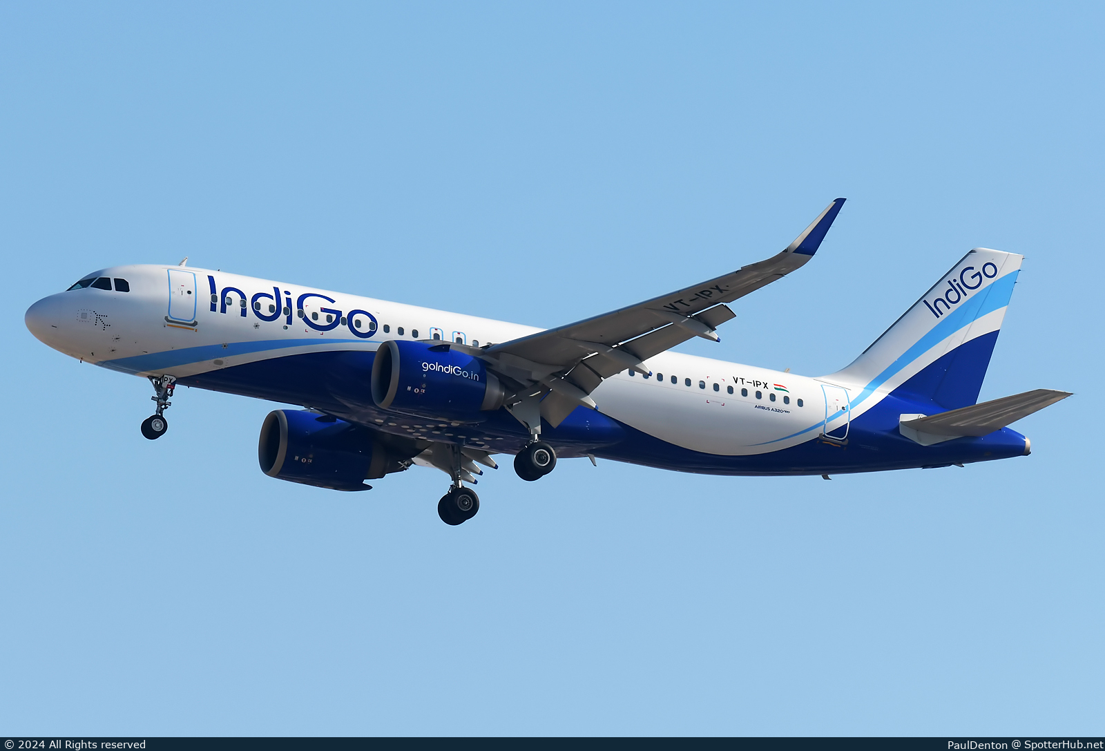 Photo of VT-IPX - Airbus A320-251N operated by IndiGo