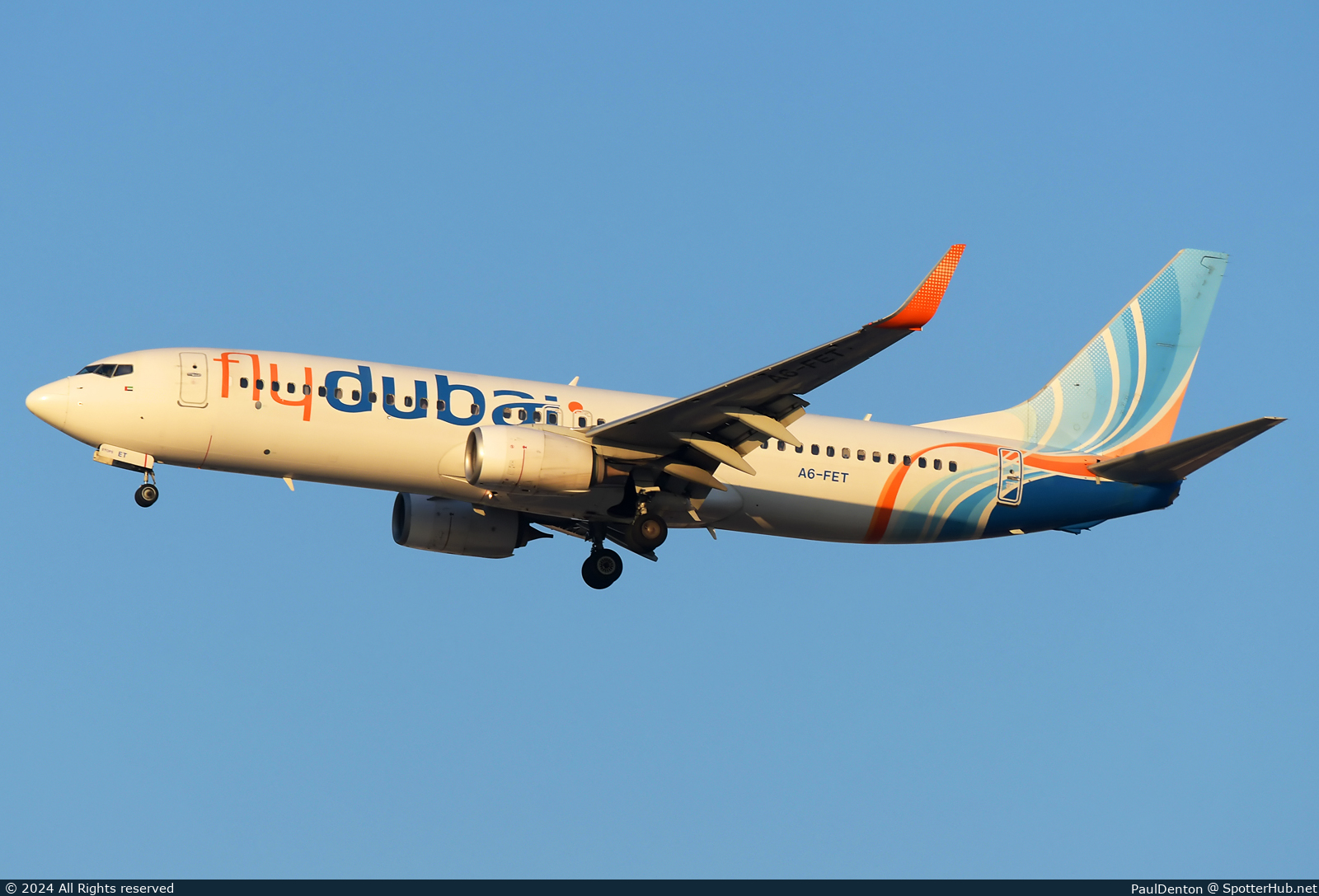 Photo of A6-FET - Boeing 737-8KN operated by flydubai