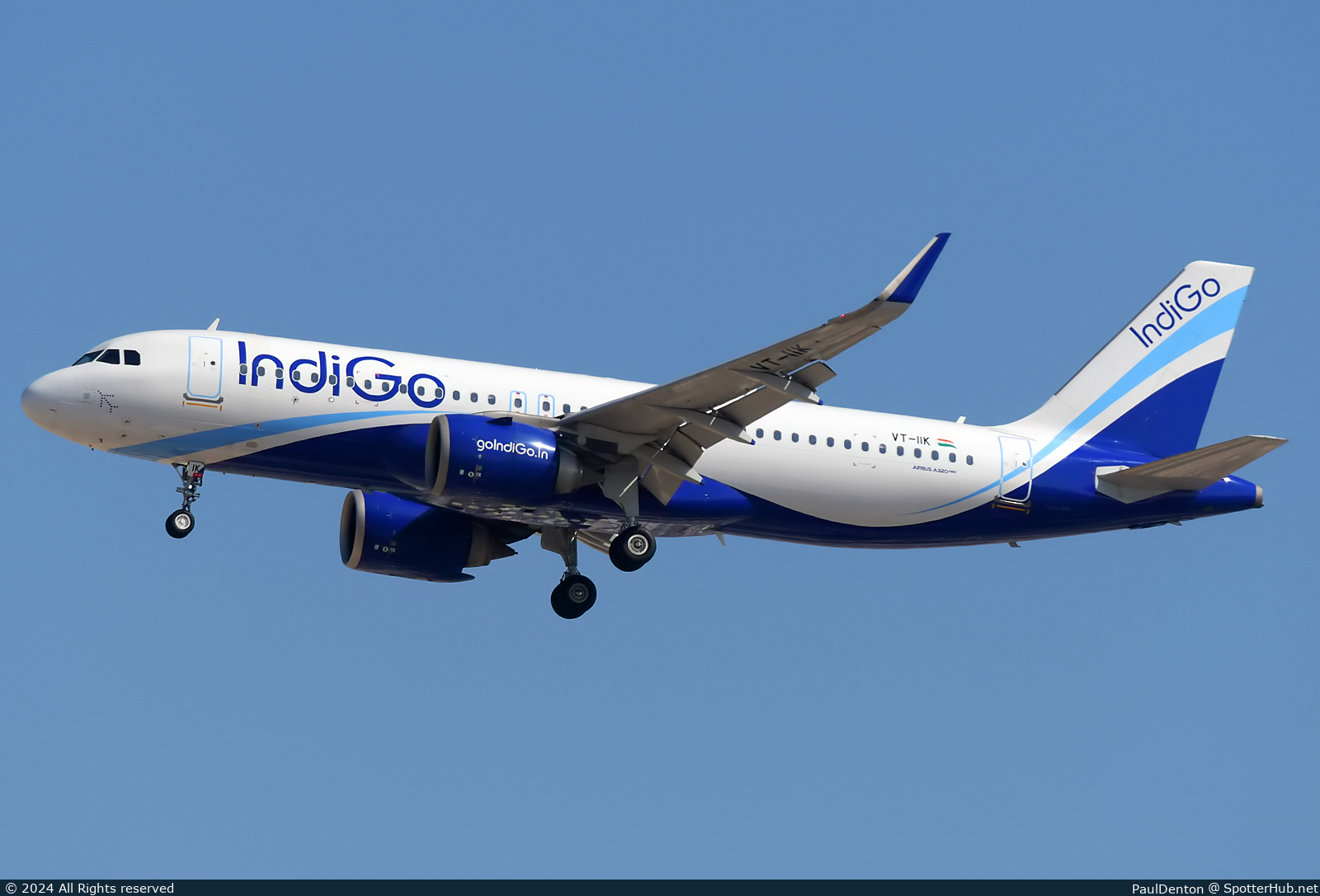 Photo of VT-IIK - Airbus A320-251N operated by IndiGo