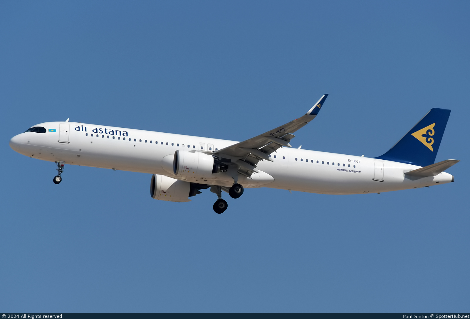 Photo of EI-KGF - Airbus A321-271NX operated by Air Astana
