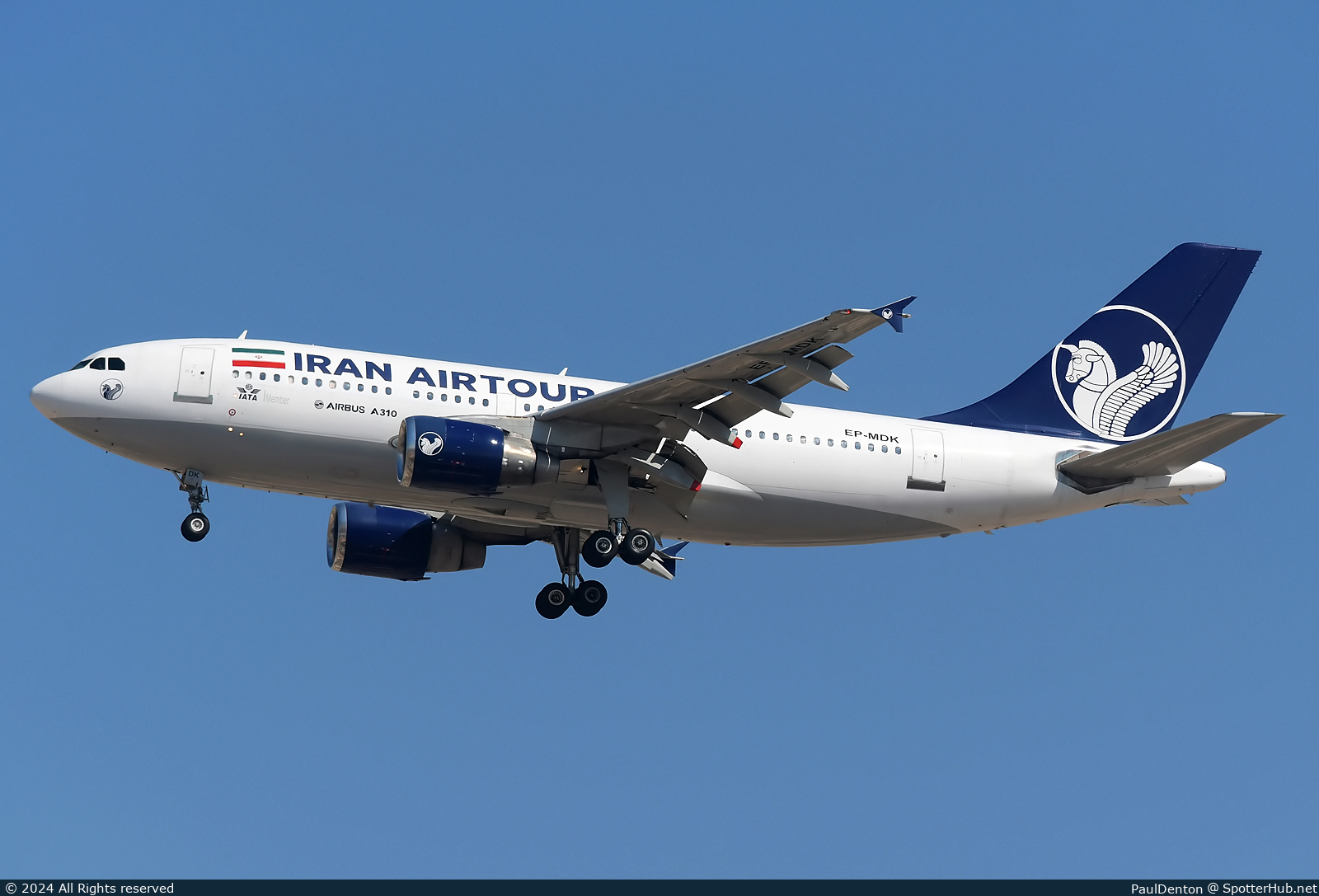 Photo of EP-MDK - Airbus A310-325 operated by Iran Airtour