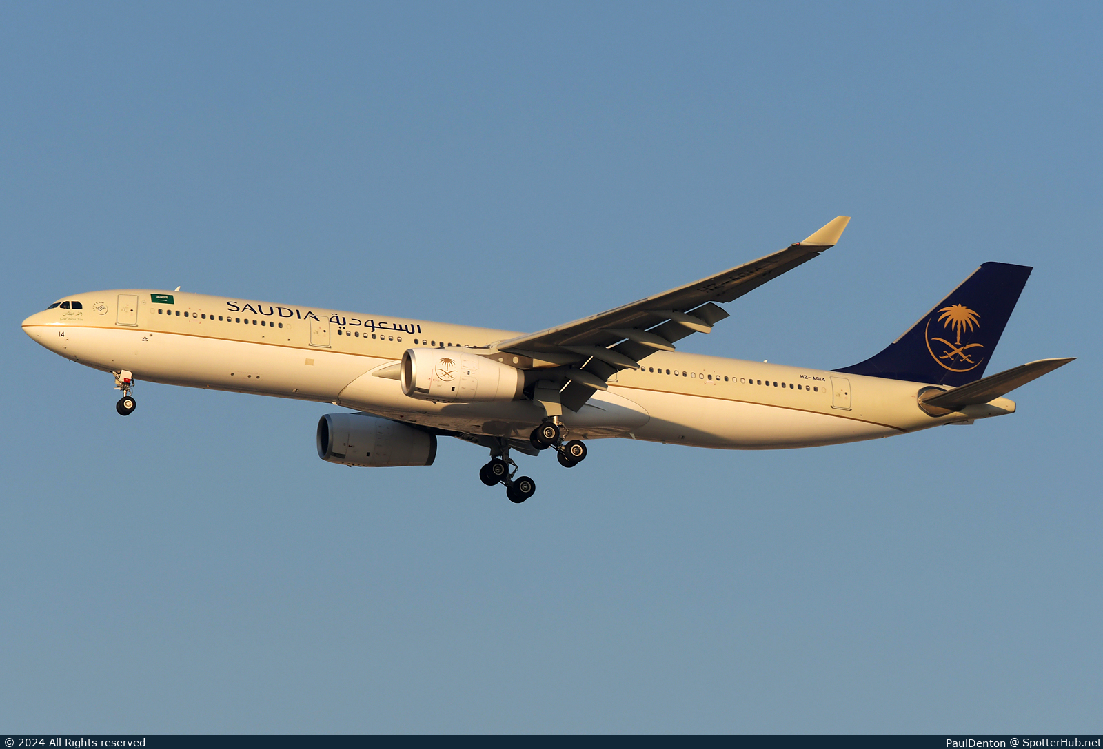 Photo of HZ-AQ14 - Airbus A330-343 operated by Saudia