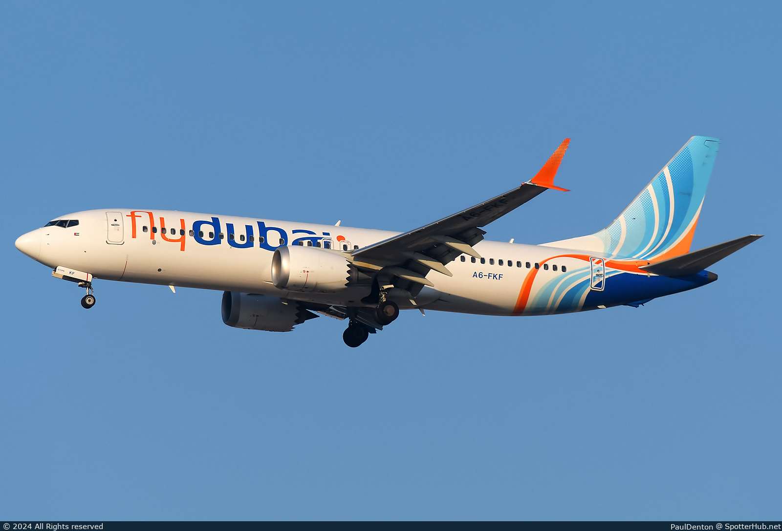 Photo of A6-FKF - Boeing 737 MAX 8 operated by flydubai