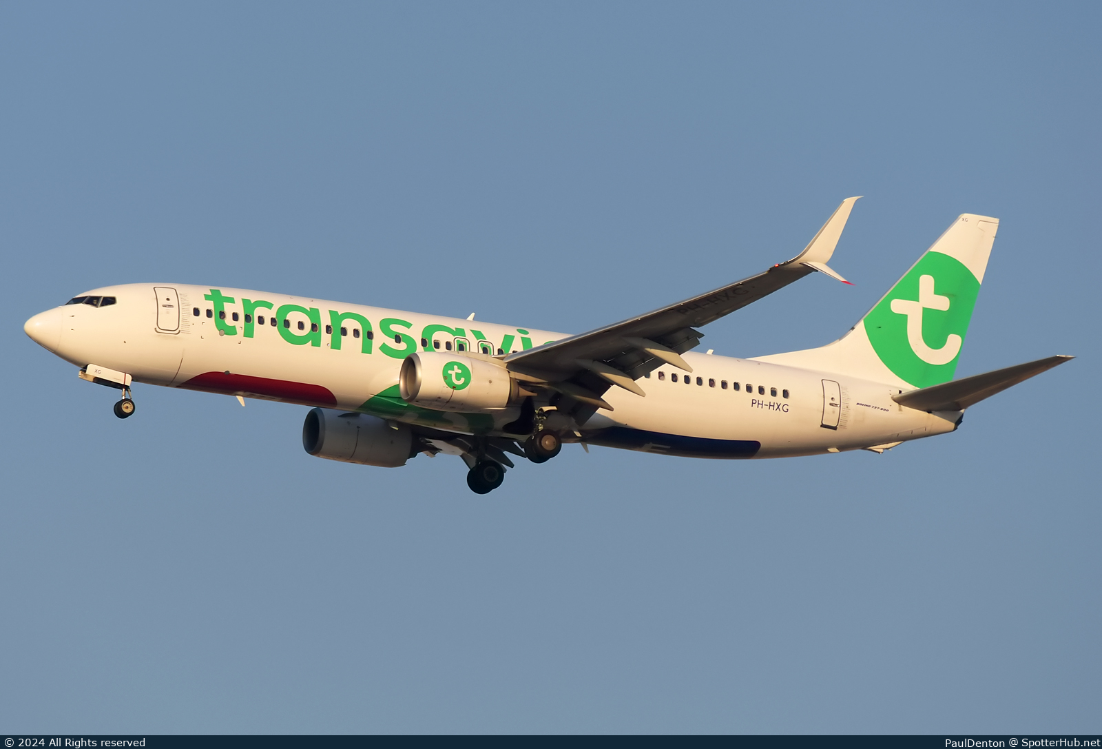 Photo of PH-HXG - Boeing 737-8K2 operated by Transavia