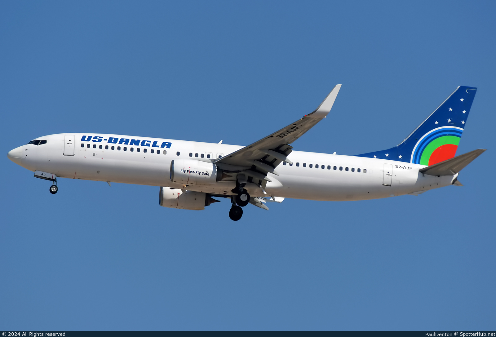 Photo of S2-AJF - Boeing 737-8GJ operated by US-Bangla Airlines