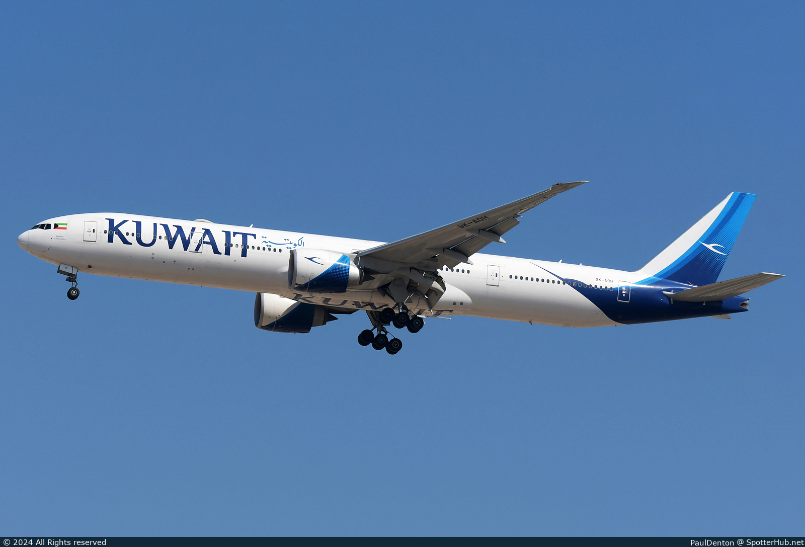 Photo of 9K-AOH - Boeing 777-369(ER) operated by Kuwait Airways
