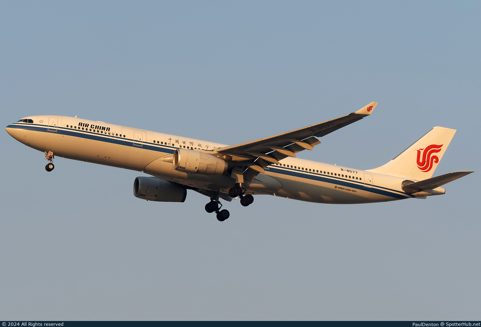 Photo of B-8577 - Airbus A330-343 operated by Air China