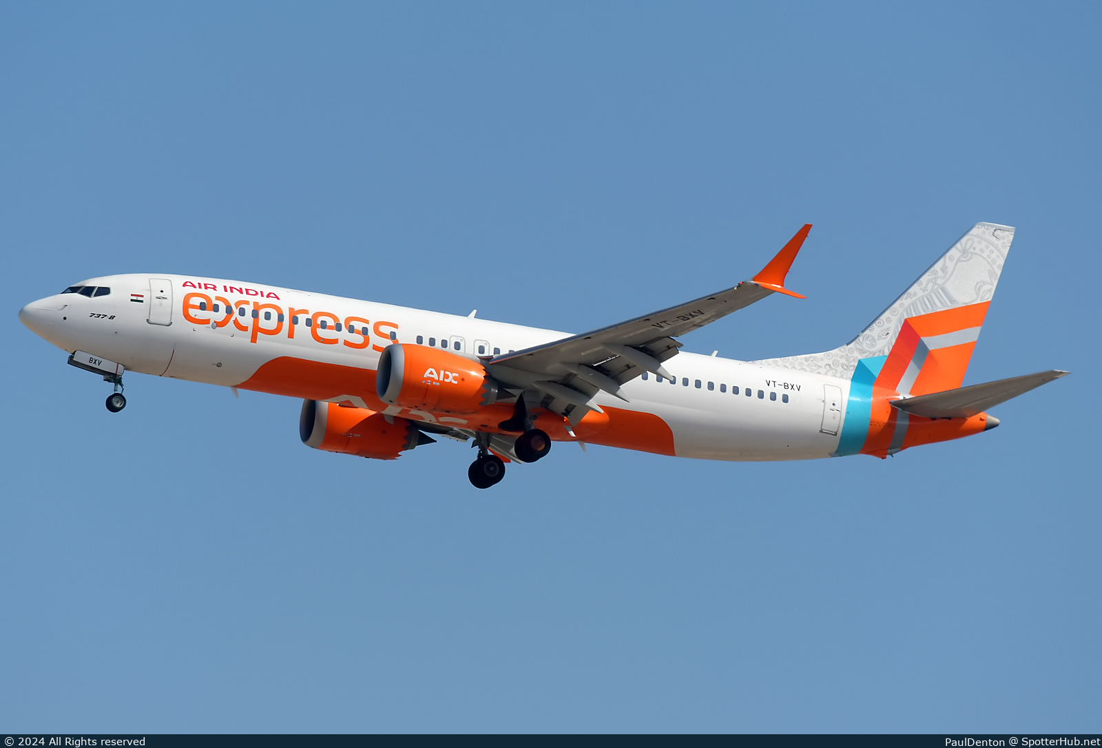 Photo of VT-BXV - Boeing 737 MAX 8 operated by Air India Express