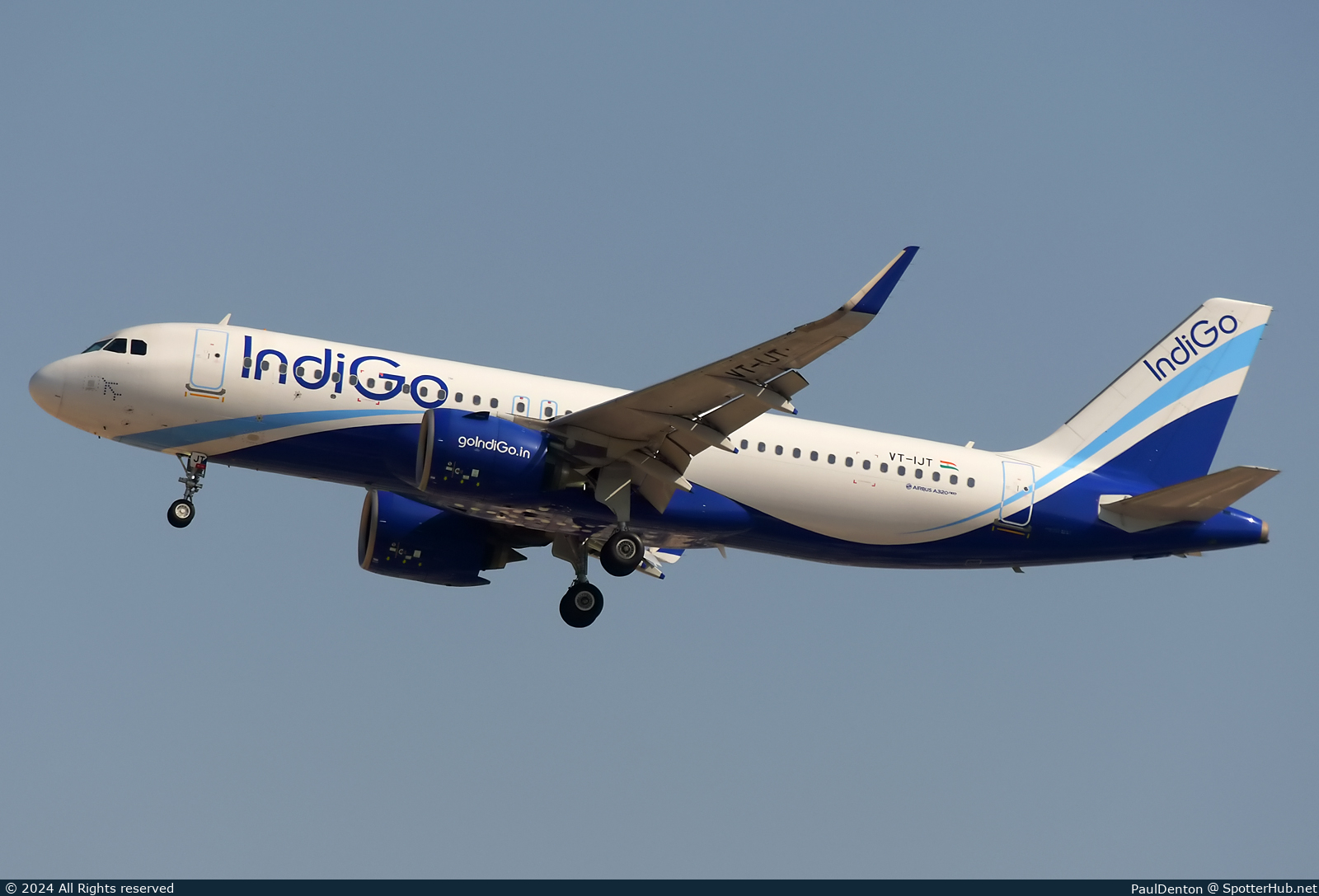 Photo of VT-IJT - Airbus A320-271N operated by IndiGo