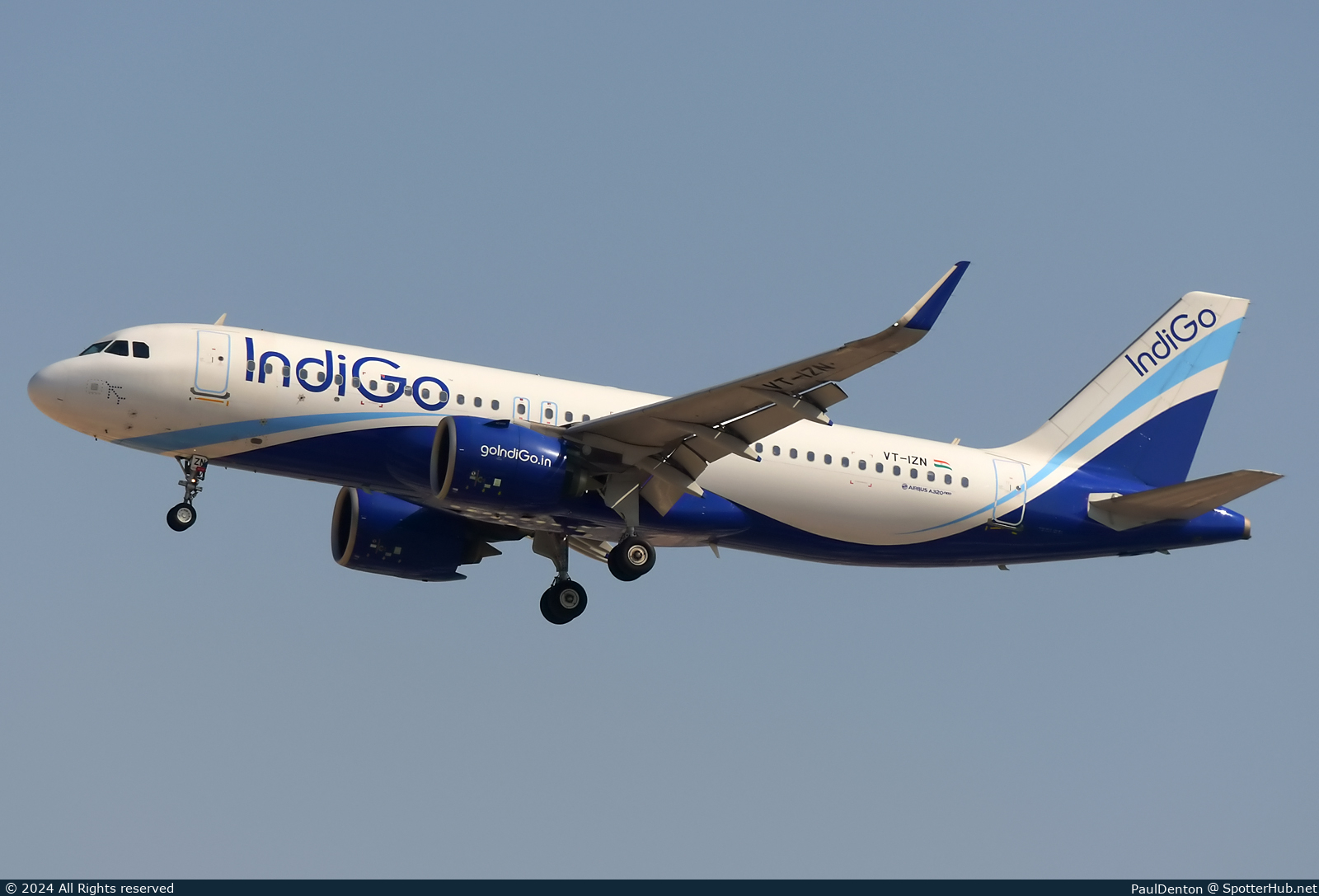 Photo of VT-IZN - Airbus A320-271N operated by IndiGo
