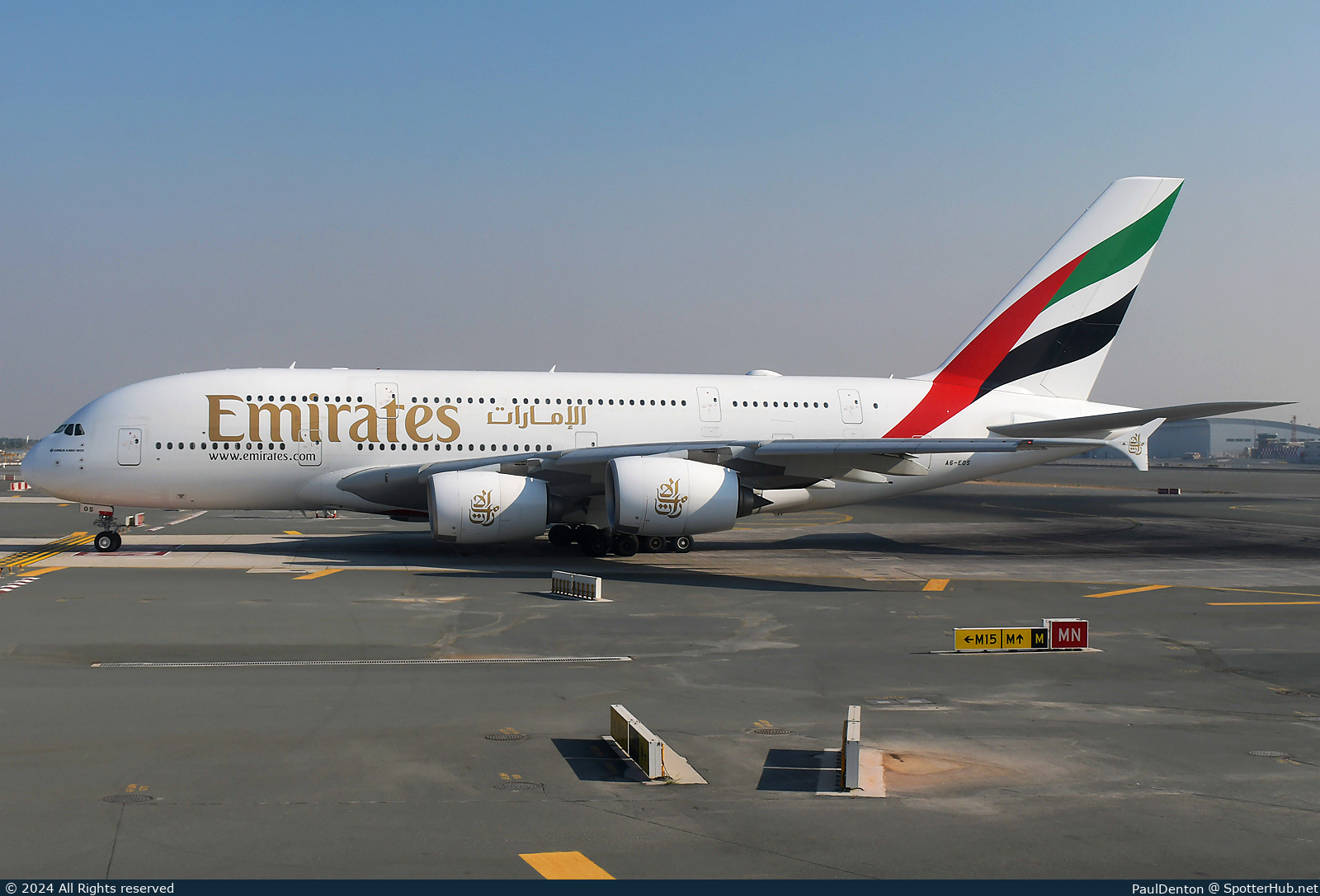 Photo of A6-EOS - Airbus A380-861 operated by Emirates