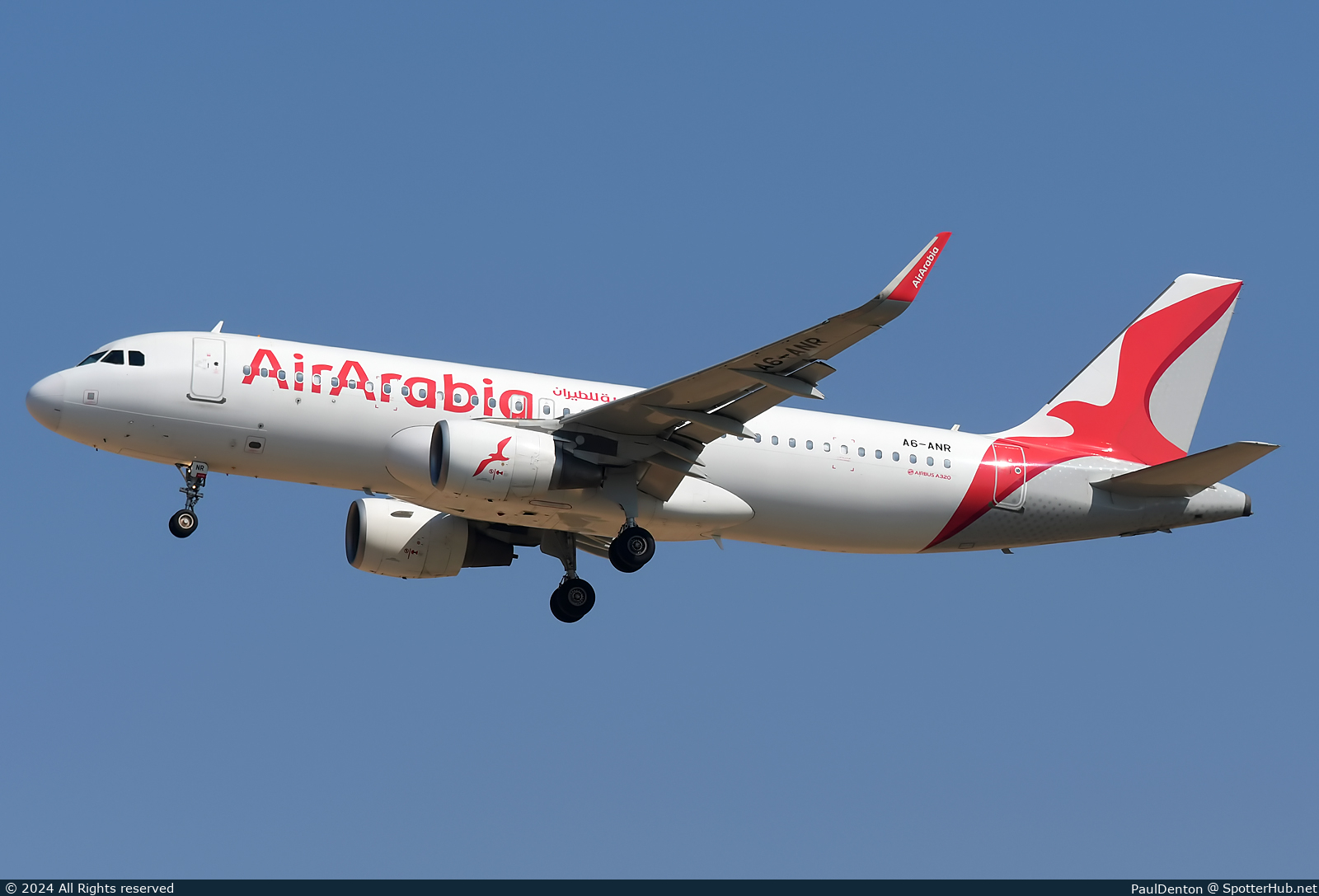 Photo of A6-ANR - Airbus A320-214 operated by Air Arabia