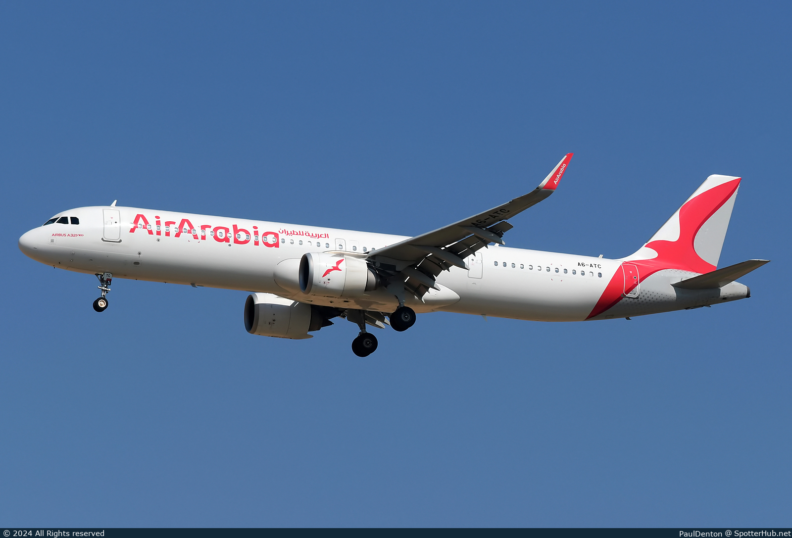 Photo of A6-ATC - Airbus A321-251NX operated by Air Arabia