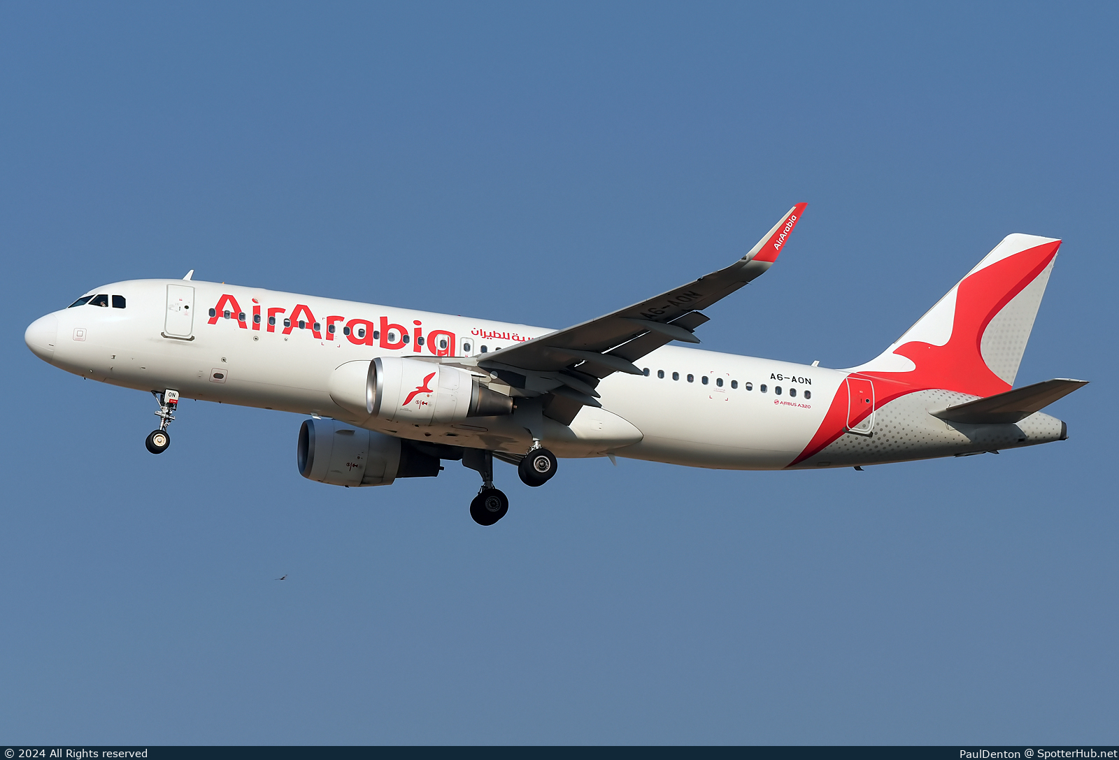 Photo of A6-AON - Airbus A320-214 operated by Air Arabia