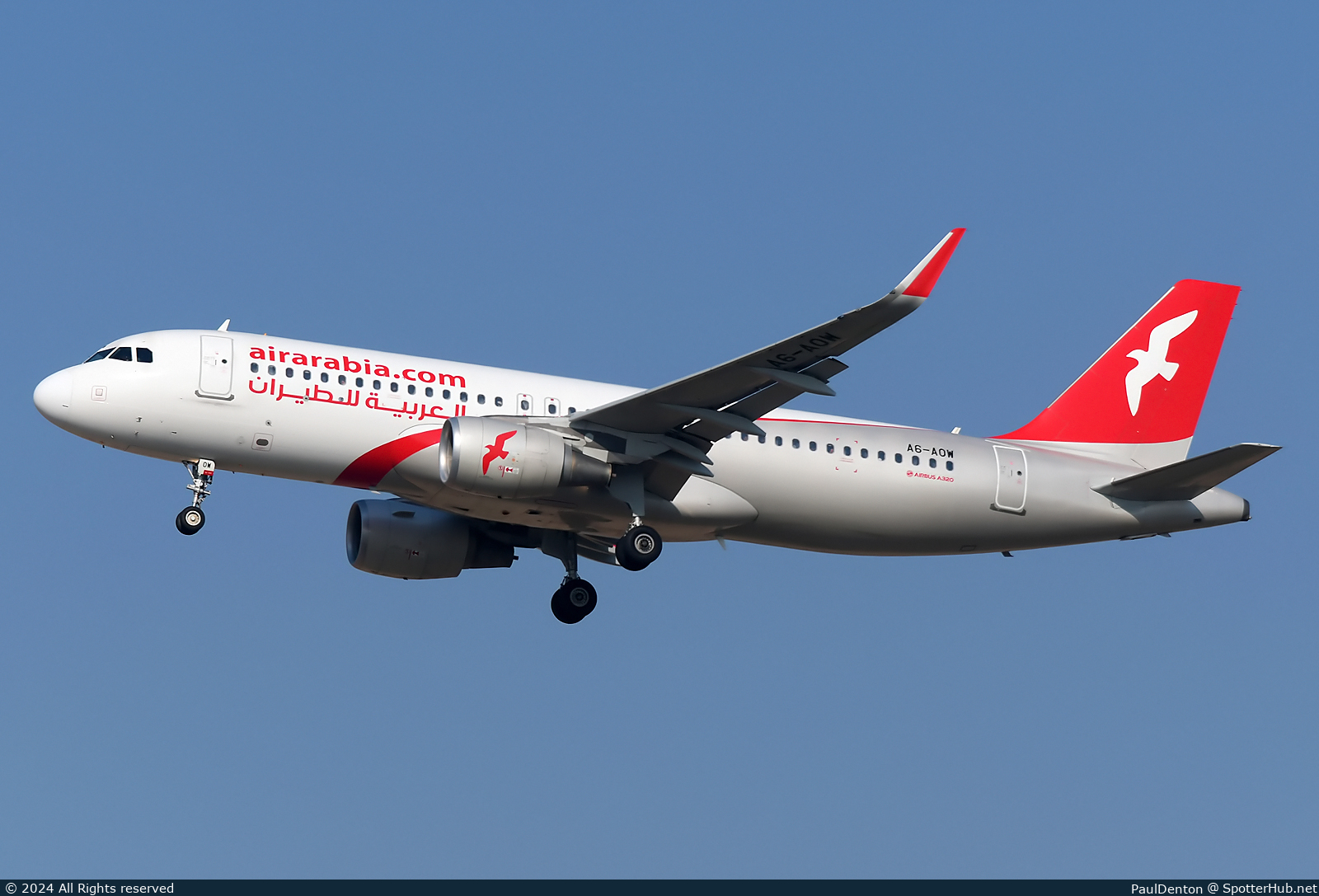 Photo of A6-AOW - Airbus A320-214 operated by Air Arabia