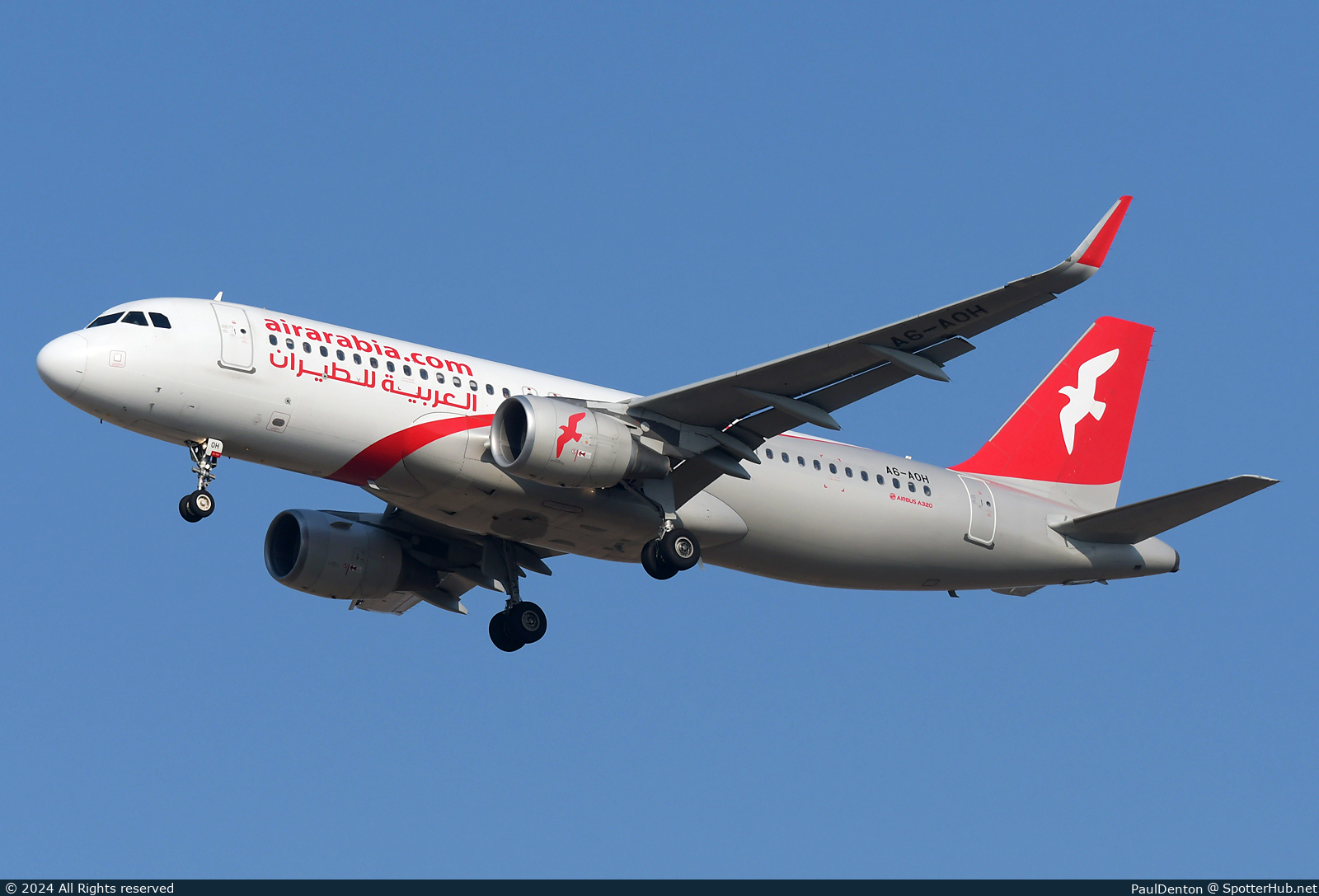 Photo of A6-AOH - Airbus A320-214 operated by Air Arabia