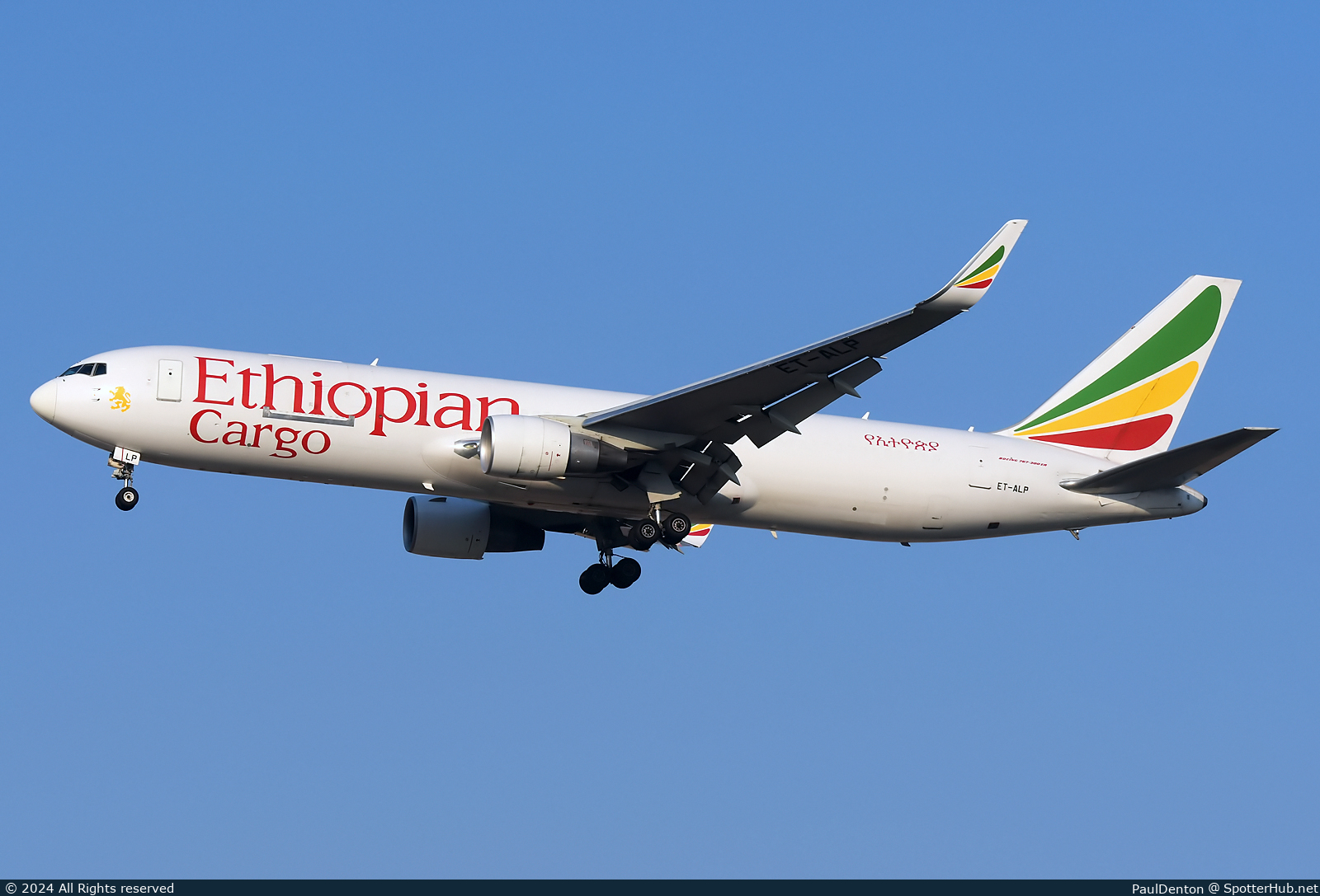 Photo of ET-ALP - Boeing 767-360(ER)(BDSF) operated by Ethiopian Airlines Cargo
