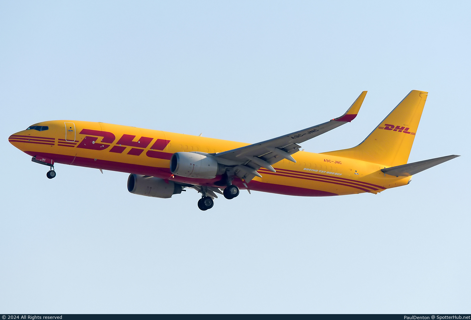 Photo of A9C-JNC - Boeing 737-8Q8(SF) operated by Texel Air