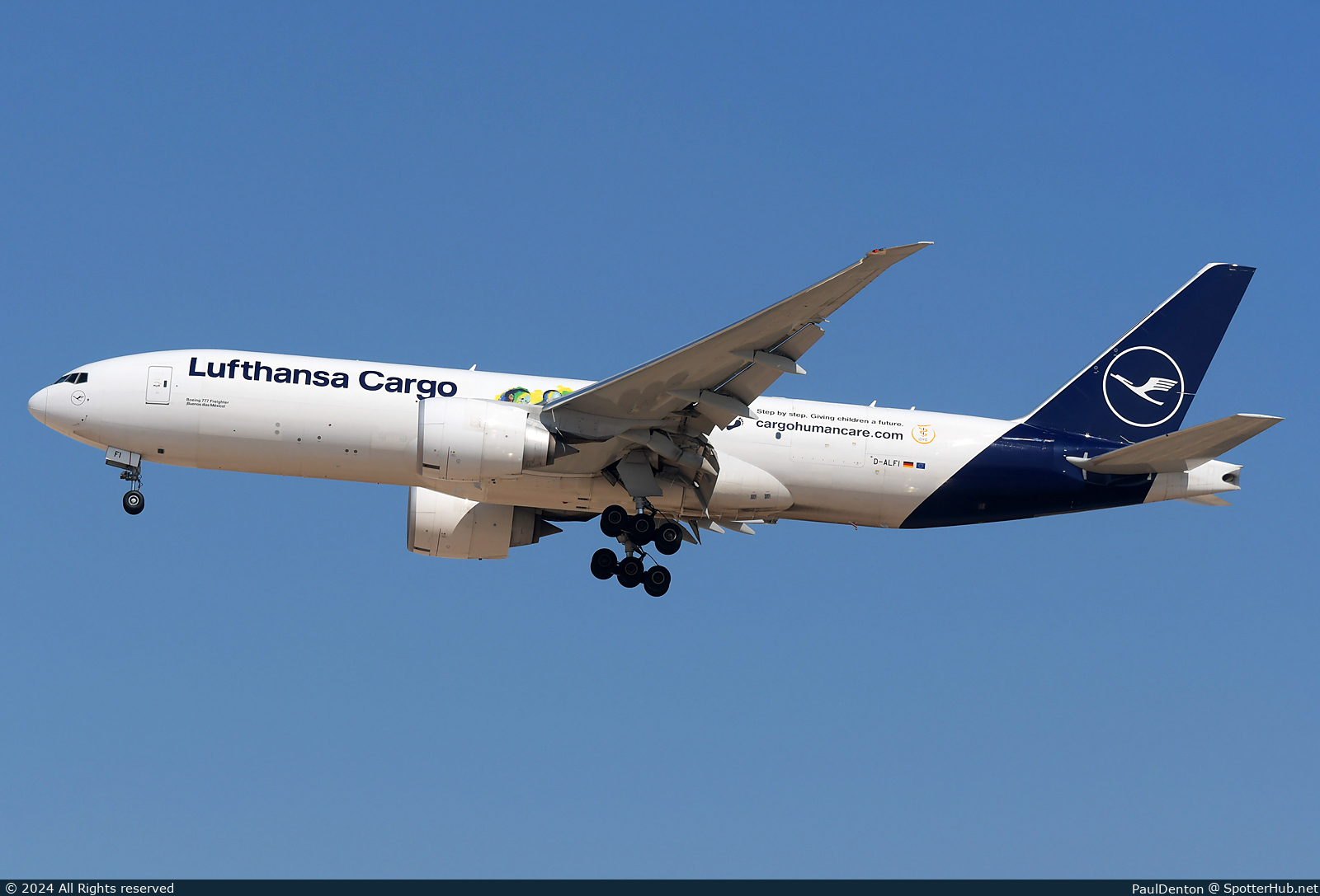 Photo of D-ALFI - Boeing 777-FBT operated by Lufthansa Cargo