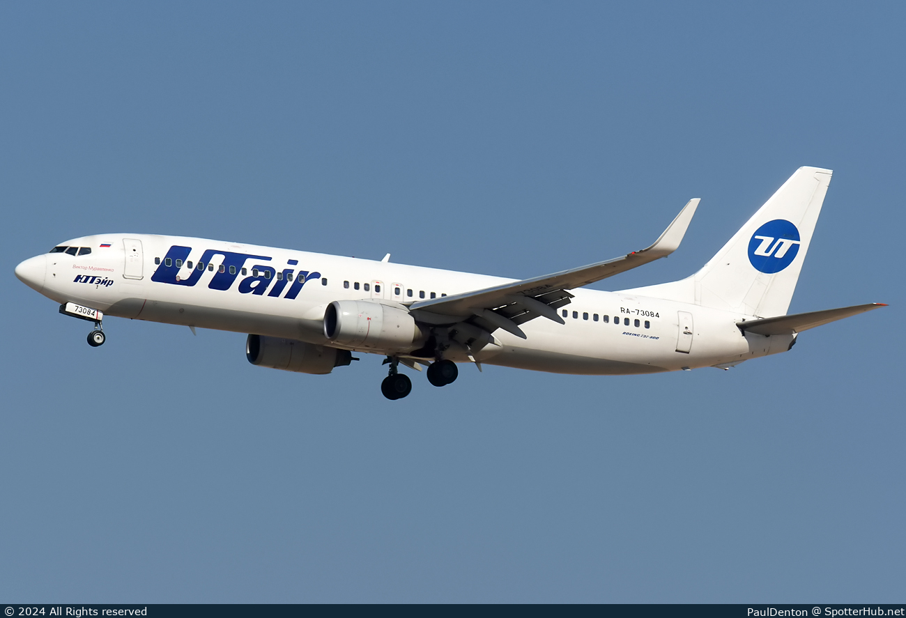Photo of RA-73084 - Boeing 737-8AS operated by Utair