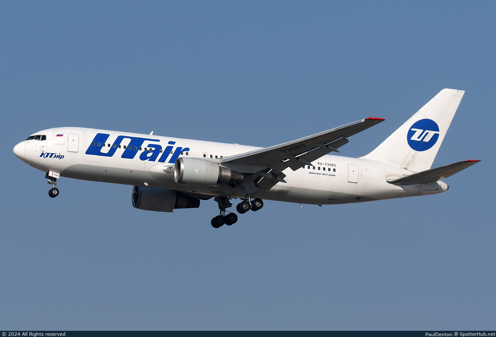 Photo of RA-73083 - Boeing 767-224(ER) operated by Utair