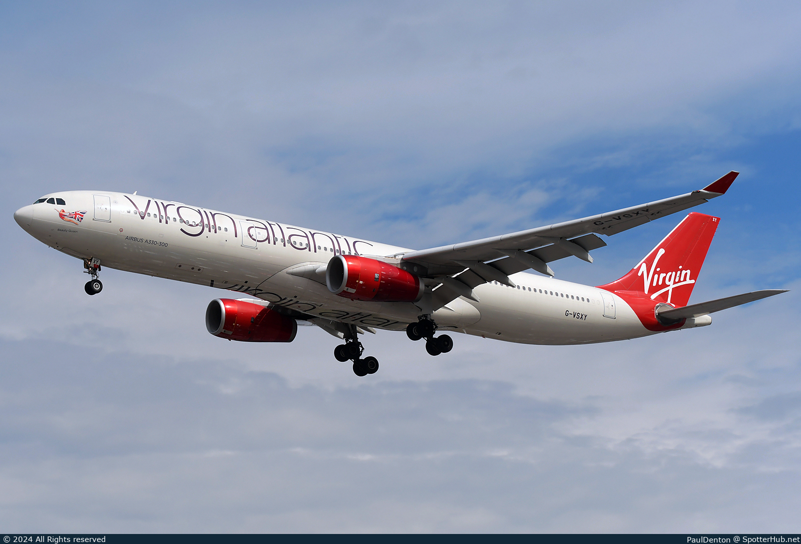 Photo of G-VSXY - Airbus A330-343 operated by Virgin Atlantic Airways