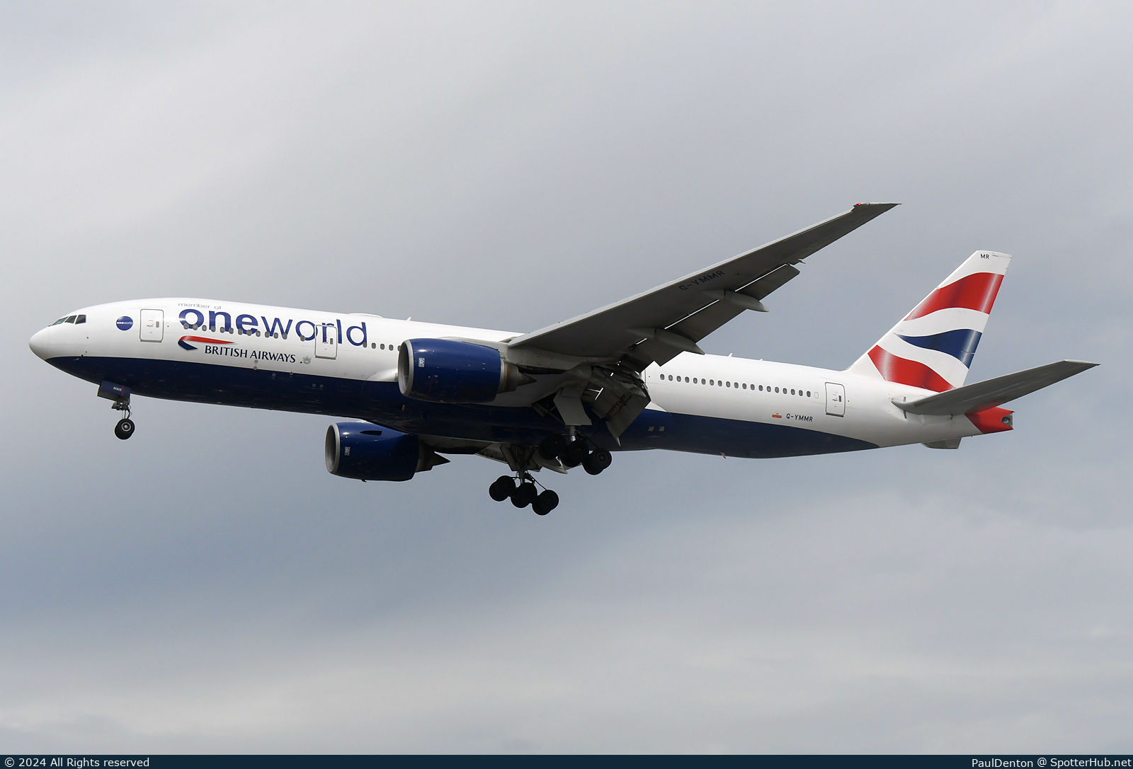 Photo of G-YMMR - Boeing 777-236(ER) operated by British Airways