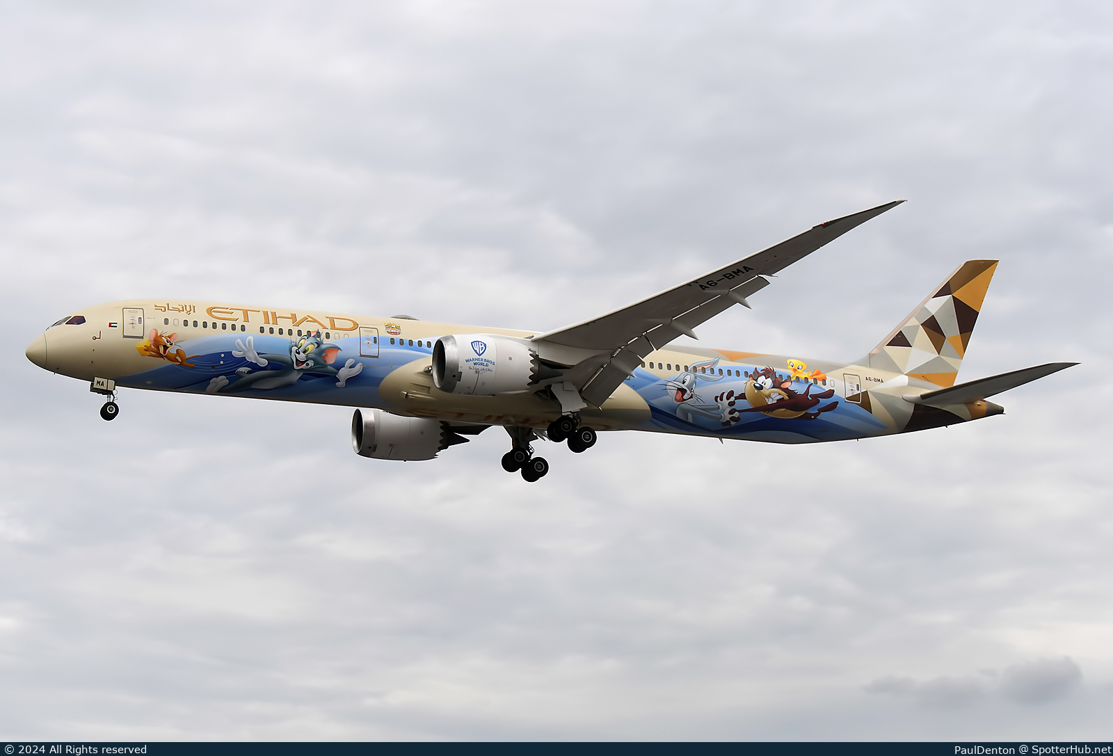 Photo of A6-BMA - Boeing 787-10 Dreamliner operated by Etihad Airways
