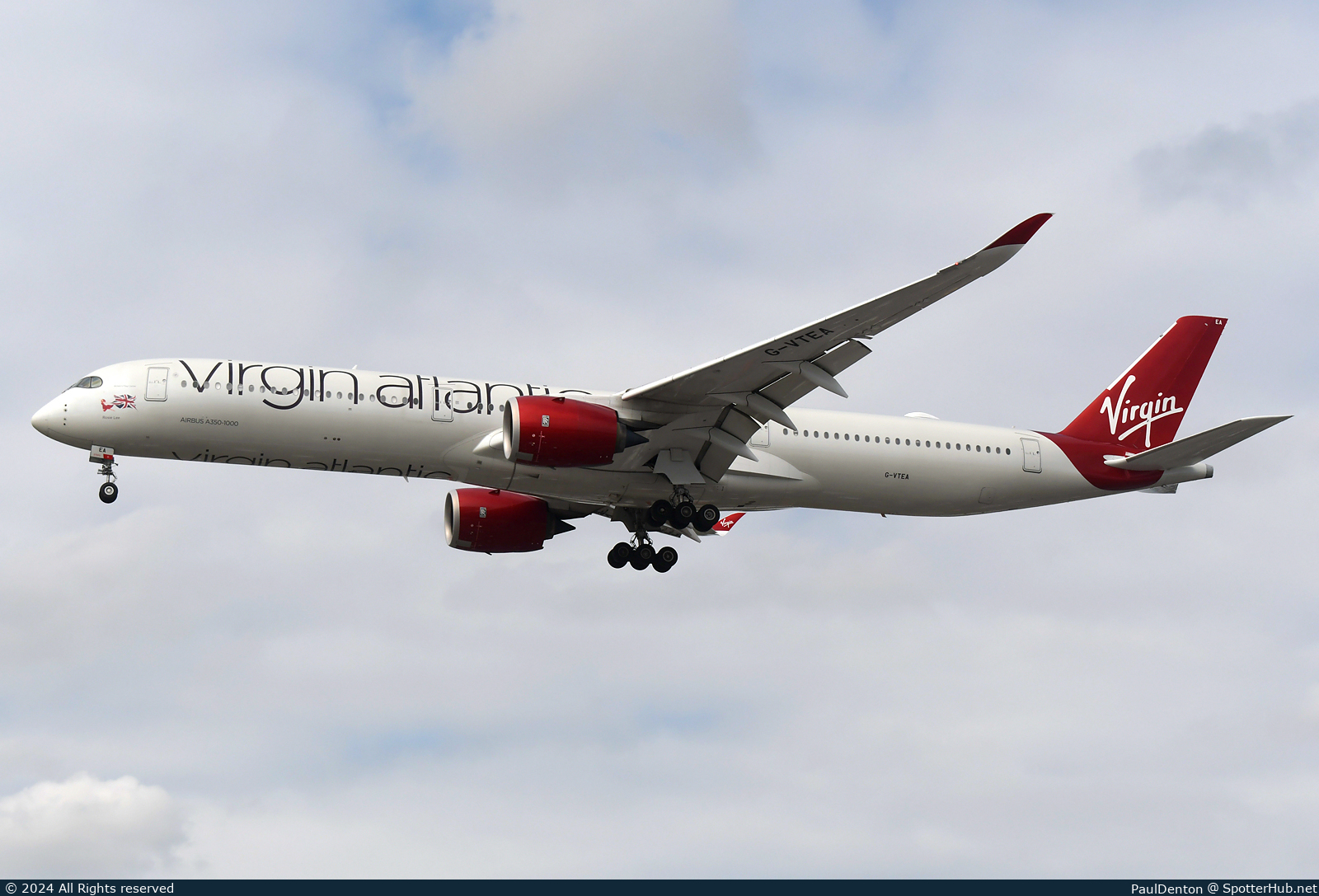 Photo of G-VTEA - Airbus A350-1041 operated by Virgin Atlantic Airways