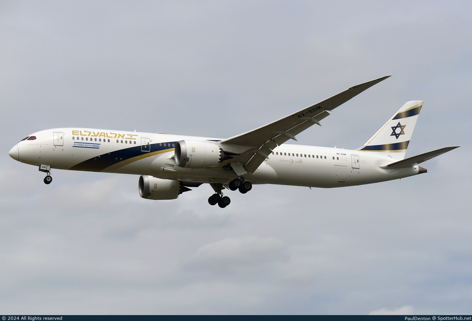Photo of 4X-EDM - Boeing 787-9 Dreamliner operated by El Al Israel Airlines