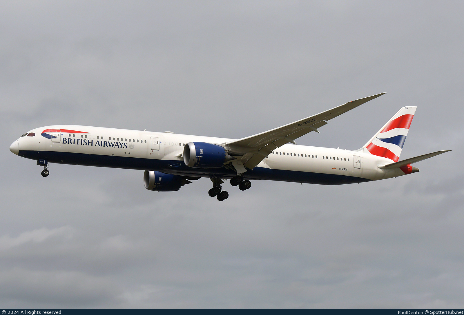 Photo of G-ZBLF - Boeing 787-10 Dreamliner operated by British Airways