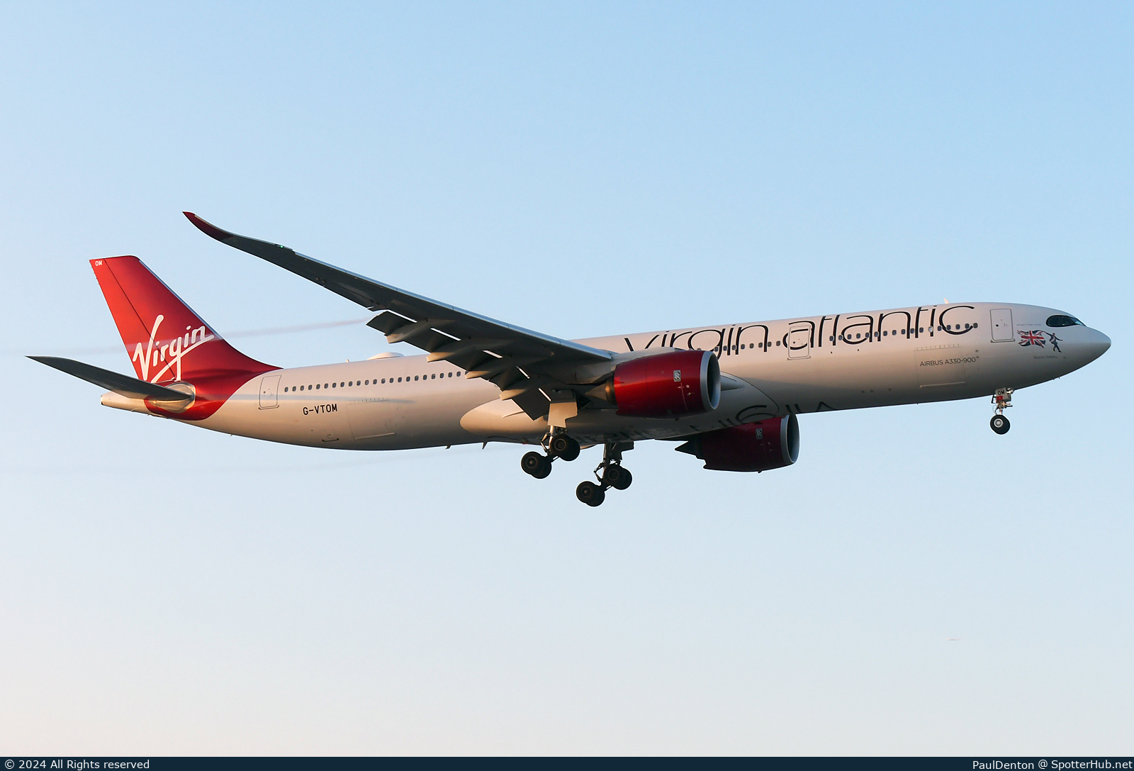 Photo of G-VTOM - Airbus A330-941 operated by Virgin Atlantic Airways