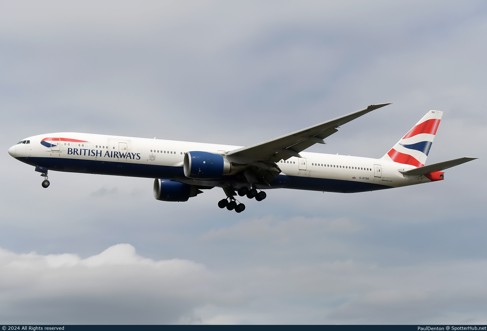 Photo of G-STBK - Boeing 777-336(ER) operated by British Airways