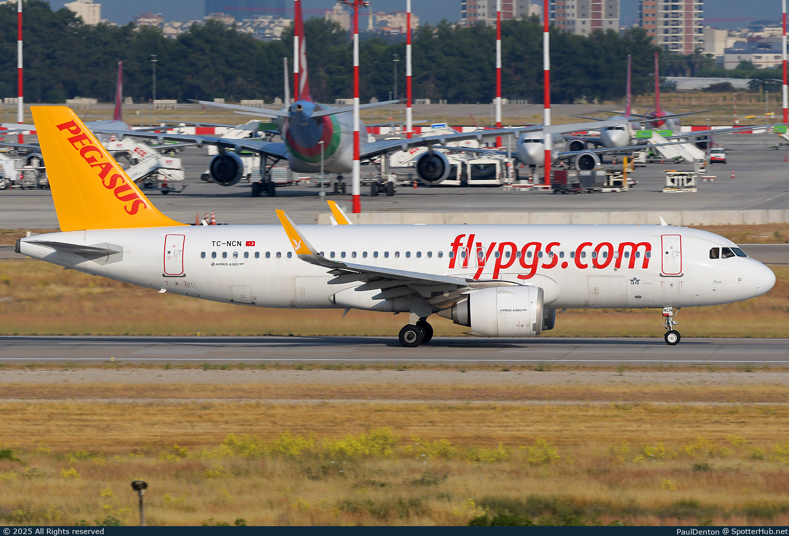 Photo of TC-NCN - Airbus A320-251N operated by Pegasus Airlines