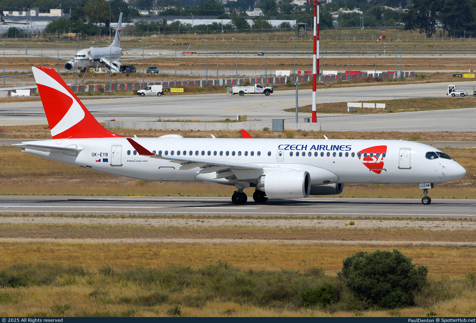 Photo of OK-EYB - Airbus A220-300 operated by CSA Czech Airlines (opb SmartWings)