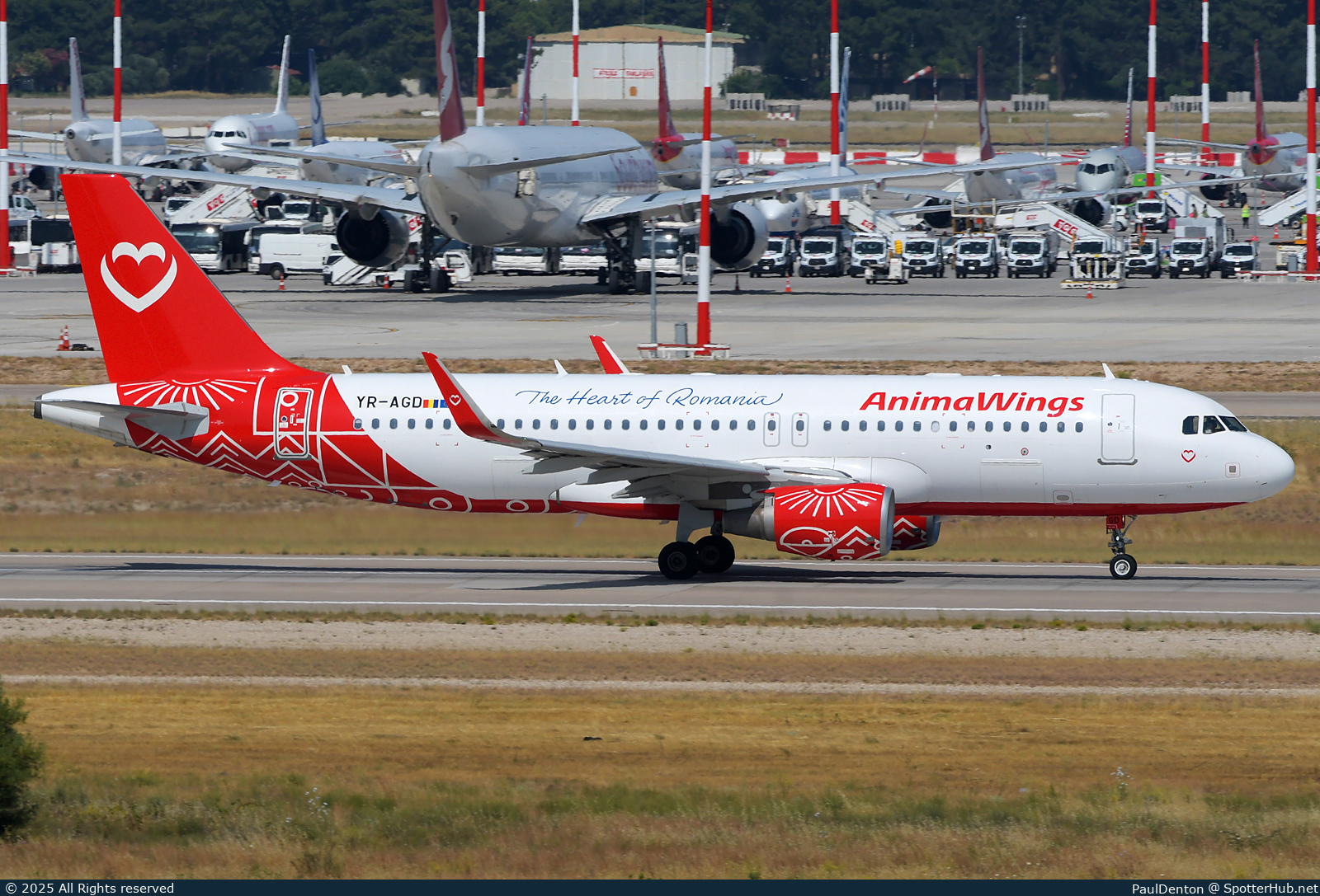Photo of YR-AGD - Airbus A320-214 operated by Animawings