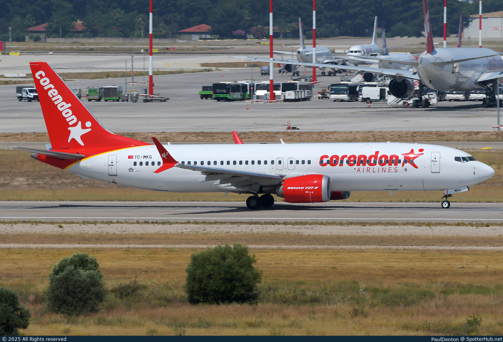 Photo of TC-MKG - Boeing 737 MAX 8 operated by Corendon Airlines
