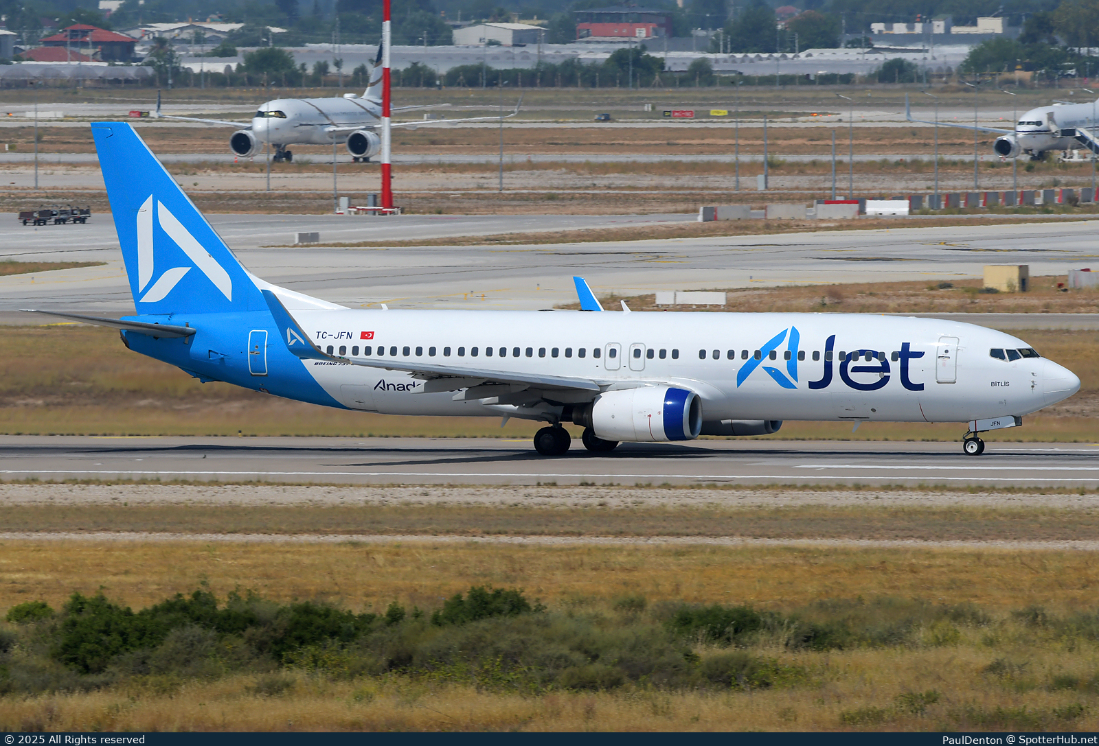 Photo of TC-JFN - Boeing 737-8F2 operated by AJet
