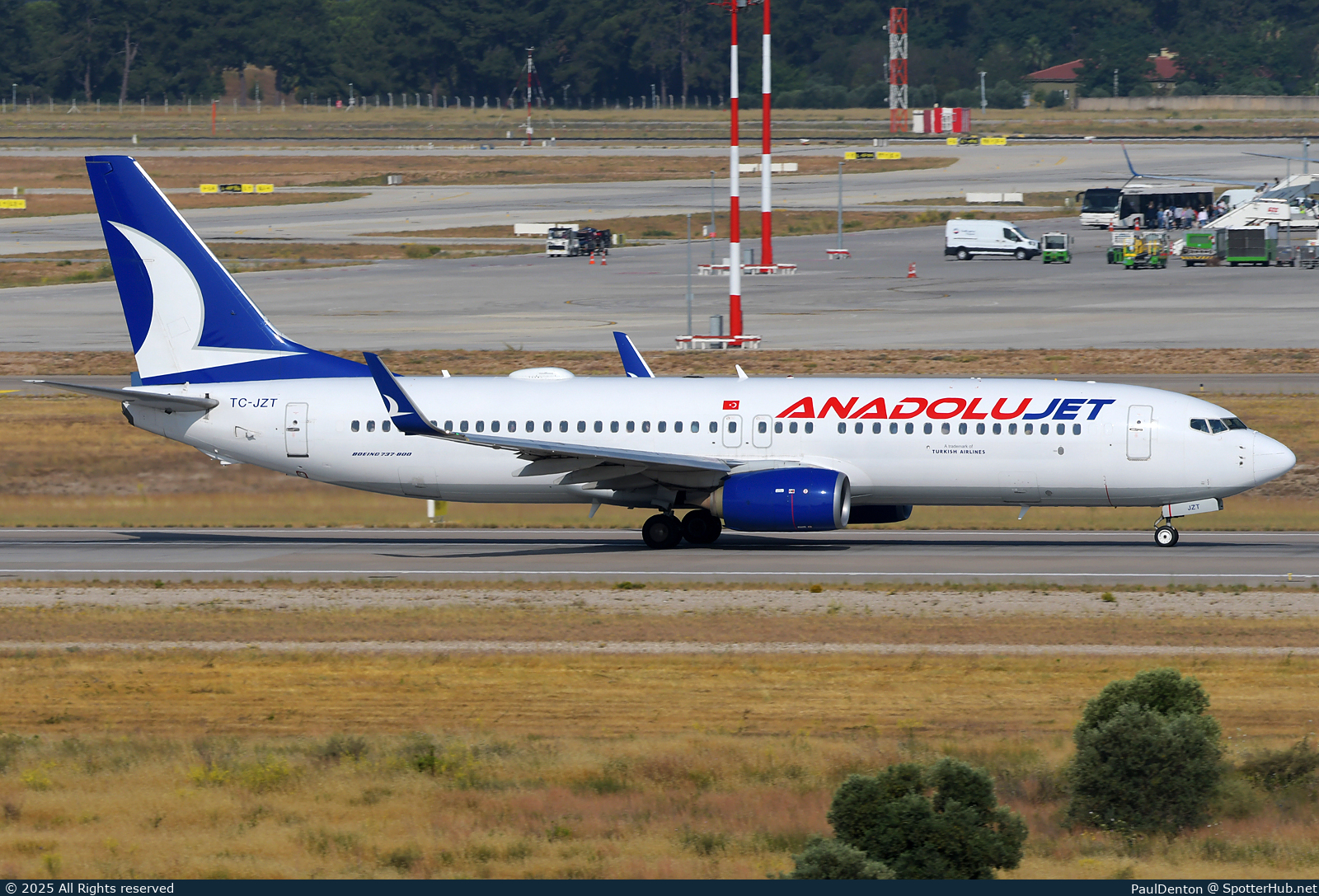 Photo of TC-JZT - Boeing 737-8JP operated by AnadoluJet