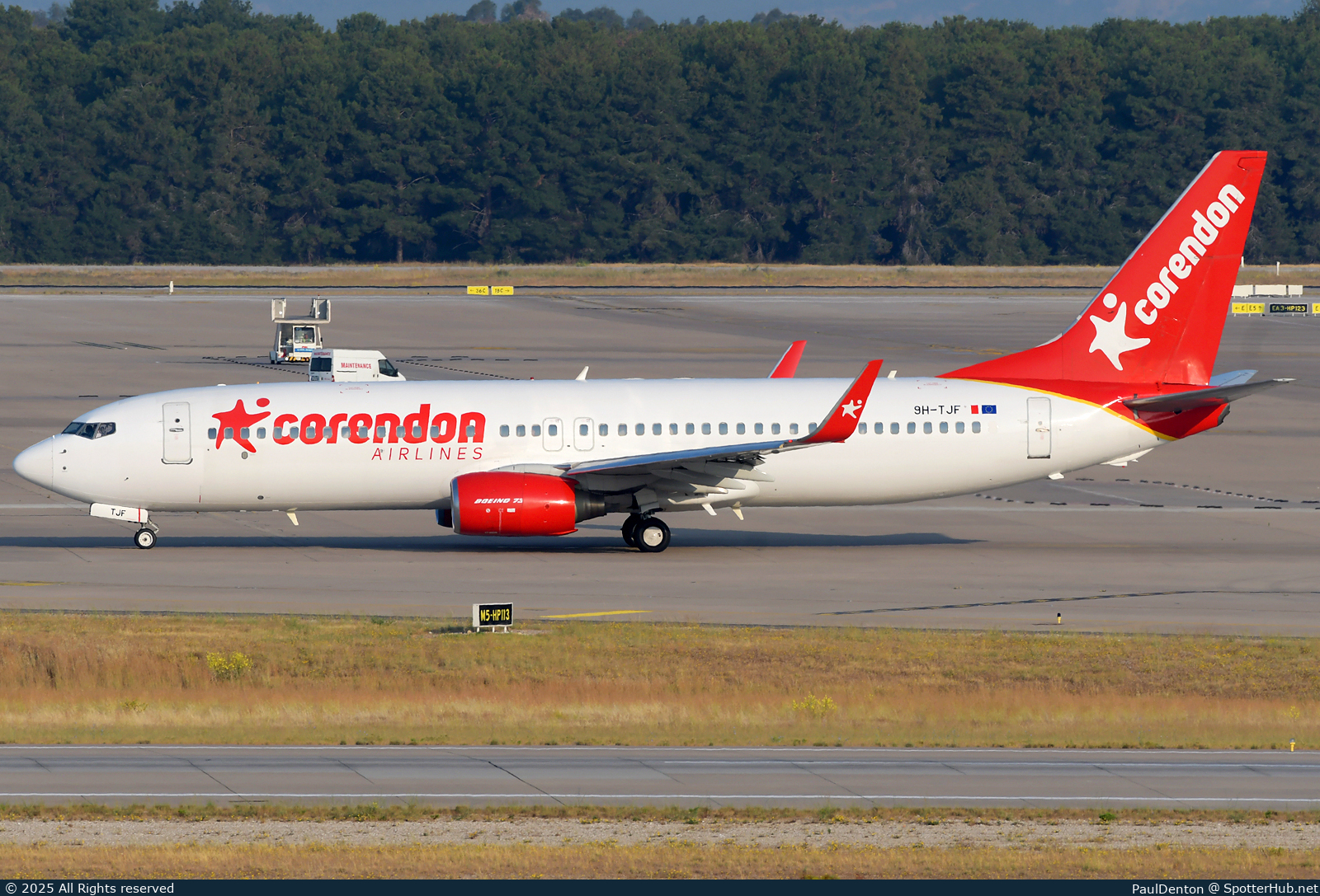 Photo of 9H-TJF - Boeing 737-85R operated by Corendon Airlines Europe