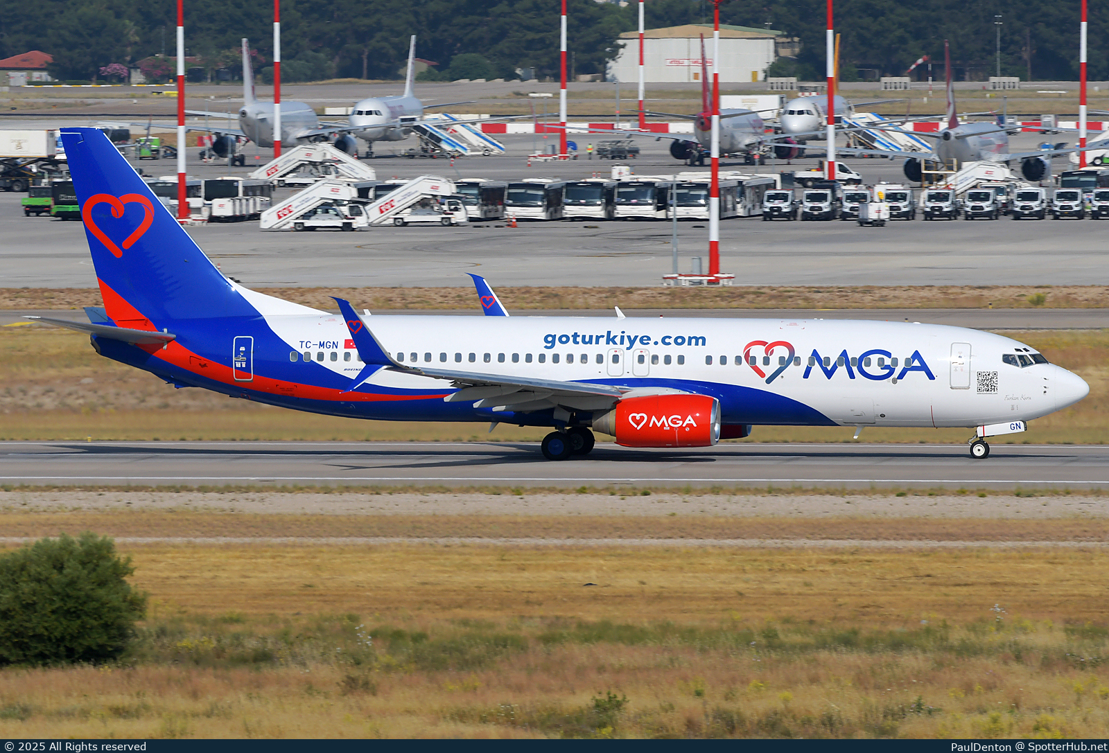 Photo of TC-MGN - Boeing 737-8S3 operated by Mavi Gök Airlines