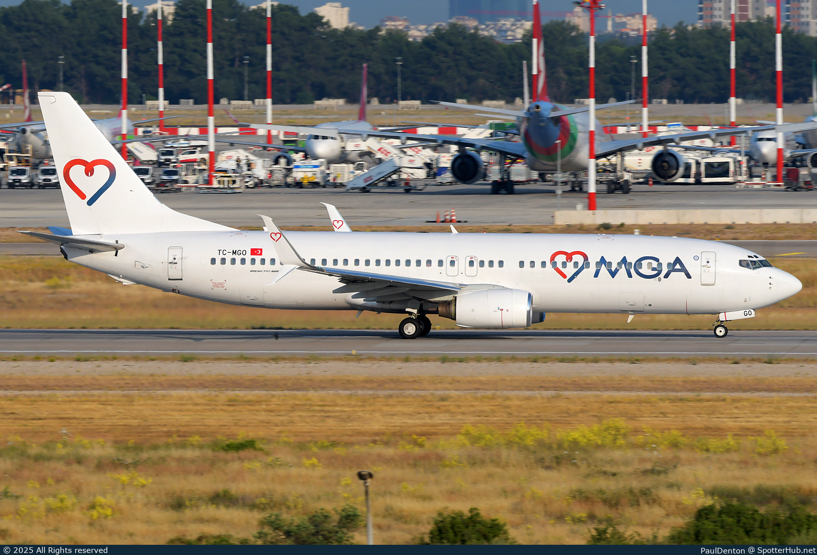 Photo of TC-MGO - Boeing 737-85F operated by Mavi Gök Airlines