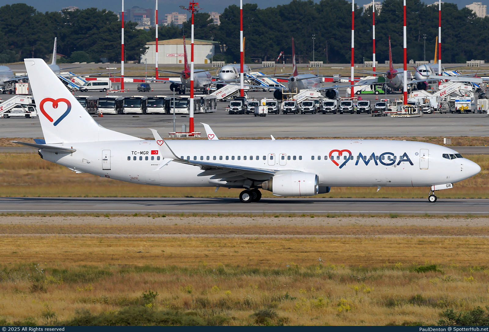 Photo of TC-MGR - Boeing 737-85F operated by Mavi Gök Airlines