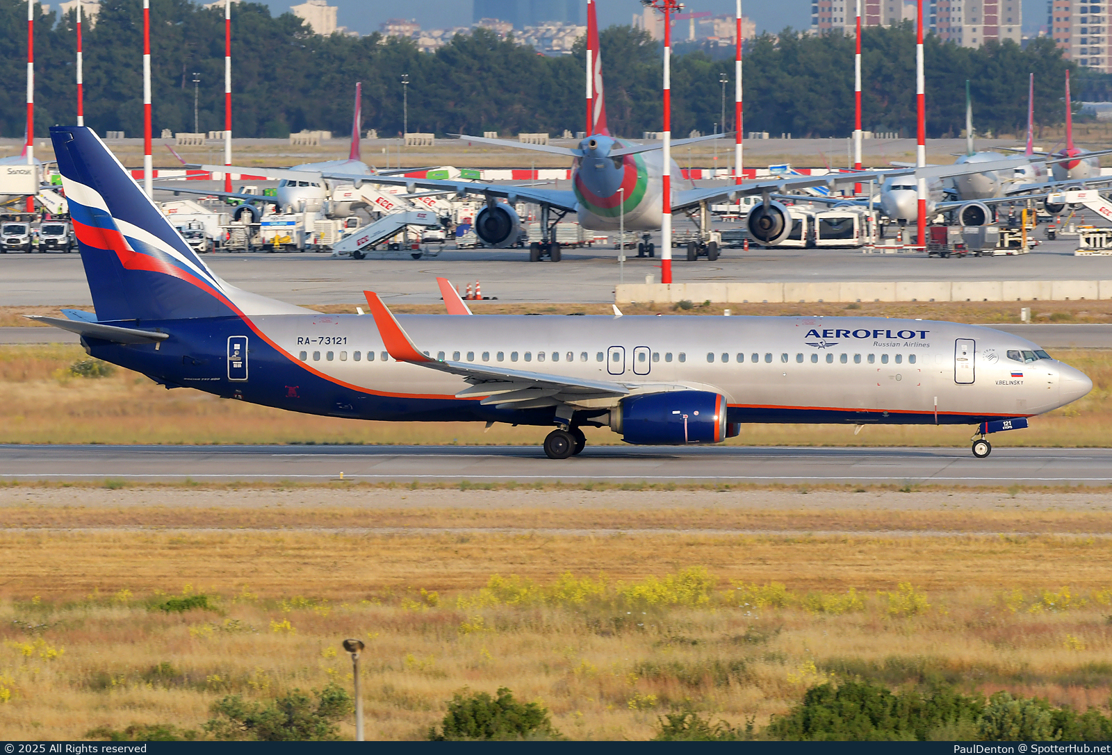Photo of RA-73121 - Boeing 737-8LJ operated by Aeroflot