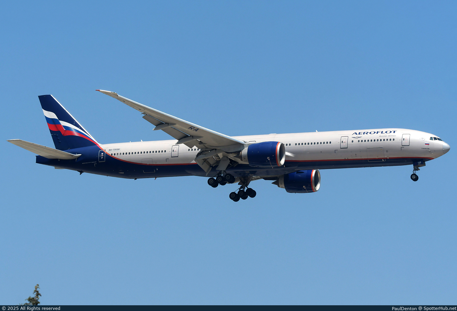 Photo of RA-73139 - Boeing 777-3M0(ER) operated by Aeroflot