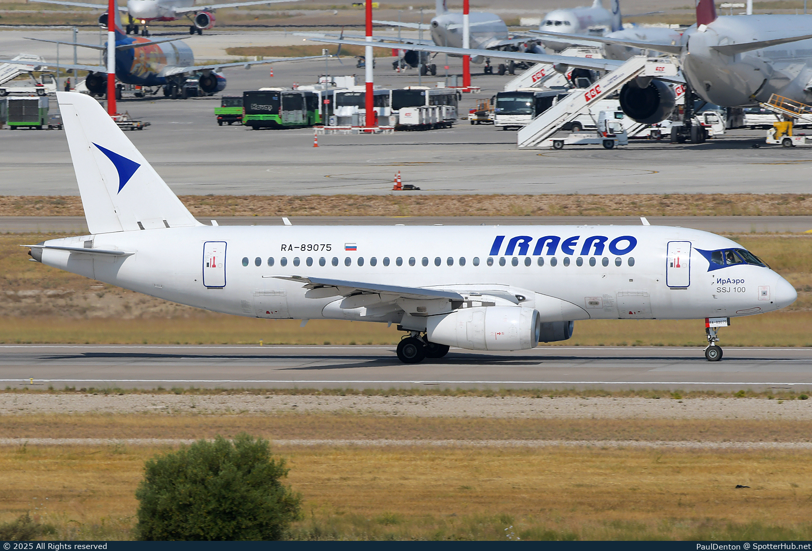 Photo of RA-89075 - Sukhoi Superjet 100-95LR operated by IrAero
