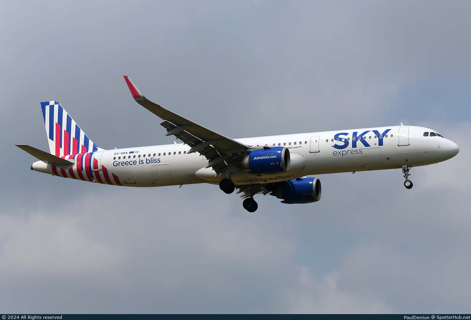 Photo of SX-GRA - Airbus A321-251N operated by Sky Express